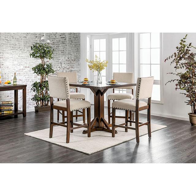 Glenbrook 5 Pc Counter Ht Table Set - U&U Home Budget Furniture (Carteret, NJ)
