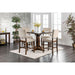 Glenbrook 5 Pc Counter Ht Table Set - U&U Home Budget Furniture (Carteret, NJ)