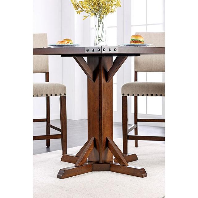 Glenbrook 5 Pc Counter Ht Table Set - U&U Home Budget Furniture (Carteret, NJ)