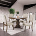 Glenbrook Brown Cherry Dining Table - U&U Home Budget Furniture (Carteret, NJ)