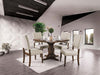 Glenbrook Brown Cherry Dining Table - U&U Home Budget Furniture (Carteret, NJ)
