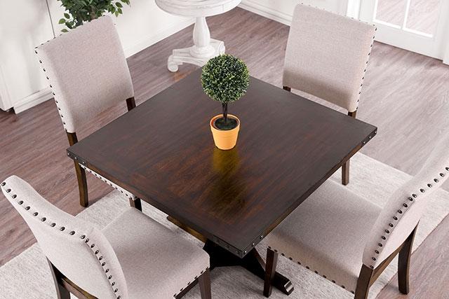 Glenbrook Brown Cherry Dining Table - U&U Home Budget Furniture (Carteret, NJ)