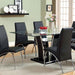 Glenview 7 Pc Dining Table Set - U&U Home Budget Furniture (Carteret, NJ)