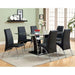 Glenview 7 Pc Dining Table Set - U&U Home Budget Furniture (Carteret, NJ)