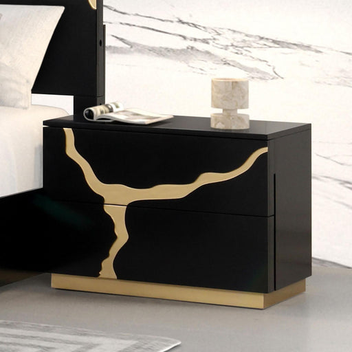 Goldsberg Nightstand - U&U Home Budget Furniture (Carteret, NJ)