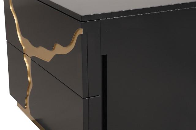 Goldsberg Nightstand - U&U Home Budget Furniture (Carteret, NJ)