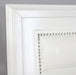 Golva E.King & Queen Bed White & Silver - U&U Home Budget Furniture (Carteret, NJ)