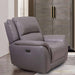 GORGIUS Power Recliner, Light Gray - U&U Home Budget Furniture (Carteret, NJ)