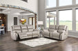 GORGIUS Power Sofa, Light Gray - U&U Home Budget Furniture (Carteret, NJ)
