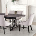 Gosport 7 Pc Dining Table Set - U&U Home Budget Furniture (Carteret, NJ)