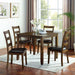 Gracefield 5 Pc. Dining Table Set - U&U Home Budget Furniture (Carteret, NJ)