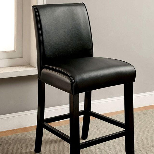 GRANDSTONE II Black Counter Ht. Chair - U&U Home Budget Furniture (Carteret, NJ)