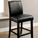 GRANDSTONE II Black Counter Ht. Chair - U&U Home Budget Furniture (Carteret, NJ)