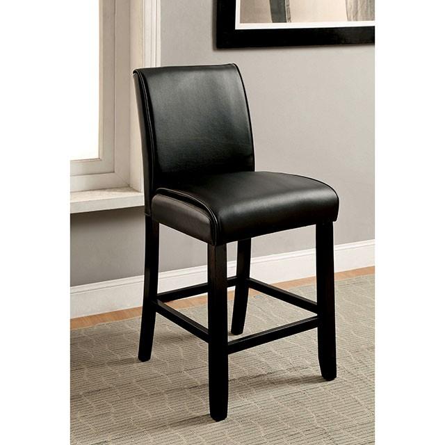 GRANDSTONE II Black Counter Ht. Chair - U&U Home Budget Furniture (Carteret, NJ)