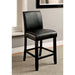 GRANDSTONE II Black Counter Ht. Chair - U&U Home Budget Furniture (Carteret, NJ)