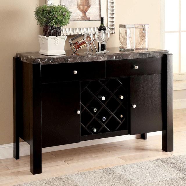 GRANDSTONE II Black Counter Ht. Chair - U&U Home Budget Furniture (Carteret, NJ)