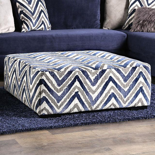 GRISWOLD Ottoman - U&U Home Budget Furniture (Carteret, NJ)