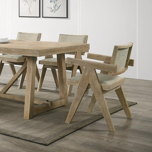 Guisborough 7 Pc Dining Table Set - U&U Home Budget Furniture (Carteret, NJ)