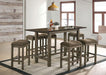 GUMBORO Counter Ht. Stool (2/CTN) - U&U Home Budget Furniture (Carteret, NJ)