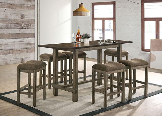GUMBORO Counter Ht. Stool (2/CTN) - U&U Home Budget Furniture (Carteret, NJ)