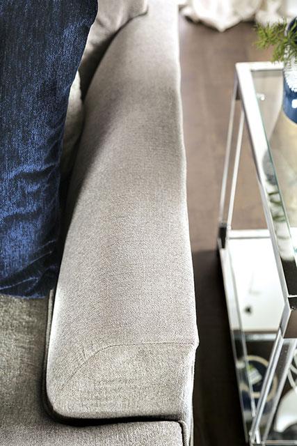 GUNNERSBURY Sectional, Gray - U&U Home Budget Furniture (Carteret, NJ)