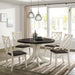 HALEIGH Round Dining Table - U&U Home Budget Furniture (Carteret, NJ)