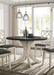 HALEIGH Round Dining Table - U&U Home Budget Furniture (Carteret, NJ)