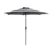 Halo Round Tilting Umbrella - U&U Home Budget Furniture (Carteret, NJ)