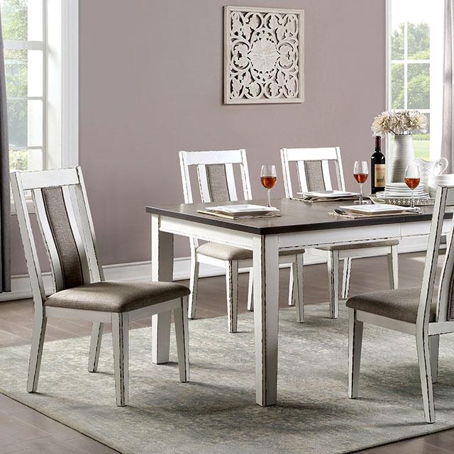 HALSEY Dining Table - U&U Home Budget Furniture (Carteret, NJ)