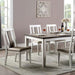 Halsey 7 Pc Dining Table Set - U&U Home Budget Furniture (Carteret, NJ)