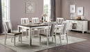 Halsey 7 Pc Dining Table Set - U&U Home Budget Furniture (Carteret, NJ)