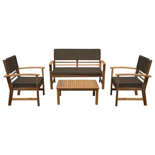 Hana 4 Pc. Patio Set - U&U Home Budget Furniture (Carteret, NJ)