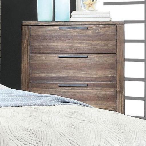 Hankinson Rustic Natural Tone Chest - U&U Home Budget Furniture (Carteret, NJ)
