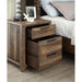 Hankinson Rustic Natural Tone Night Stand - U&U Home Budget Furniture (Carteret, NJ)
