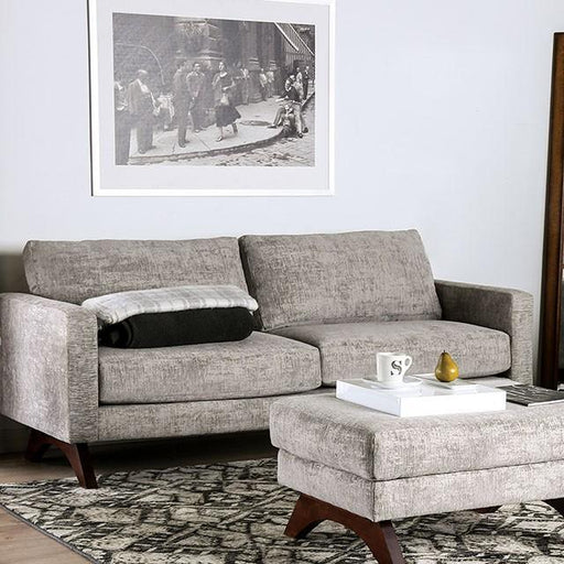 Harlech Gray Sofa - U&U Home Budget Furniture (Carteret, NJ)