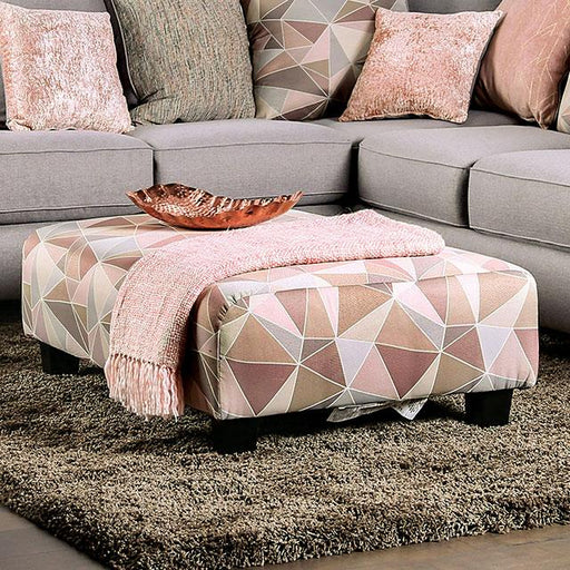 Harriden Ottoman - U&U Home Budget Furniture (Carteret, NJ)