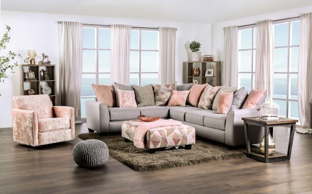 Harriden Ottoman - U&U Home Budget Furniture (Carteret, NJ)