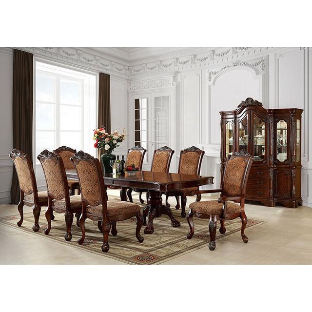 Cromwell Formal Dining Table - U&U Home Budget Furniture (Carteret, NJ)