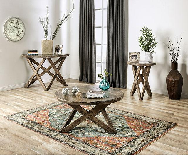 Culver Sofa Table - U&U Home Budget Furniture (Carteret, NJ)