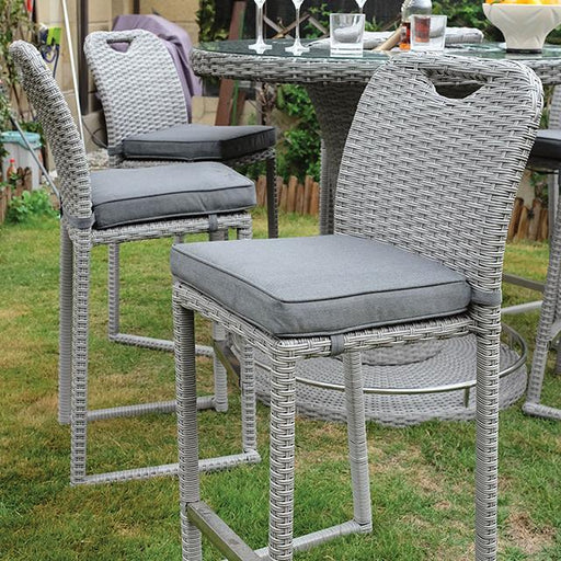 Cyprus Bar Chair (6/Ctn) - U&U Home Budget Furniture (Carteret, NJ)