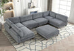 Dagenham Sectional [ A ] - U&U Home Budget Furniture (Carteret, NJ)