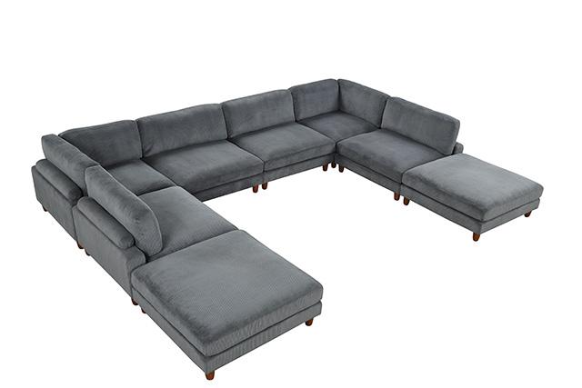 Dagenham Sectional [ B ] - U&U Home Budget Furniture (Carteret, NJ)