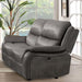 HENRICUS Loveseat, Dark Gray - U&U Home Budget Furniture (Carteret, NJ)