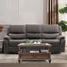 HENRICUS Sofa, Dark Gray - U&U Home Budget Furniture (Carteret, NJ)