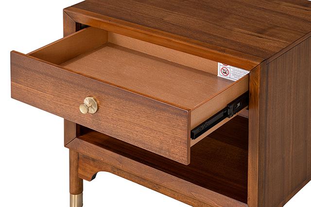 Hepburne Nightstand - U&U Home Budget Furniture (Carteret, NJ)