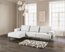 Baerum Sectional, Left & Right Chaise Beige & Gray - U&U Home Budget Furniture (Carteret, NJ)