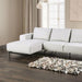 Baerum Sectional, Left & Right Chaise Beige & Gray - U&U Home Budget Furniture (Carteret, NJ)