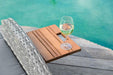 Bahia Tobago Reclining Chaise Lounge Brown & Gray - U&U Home Budget Furniture (Carteret, NJ)