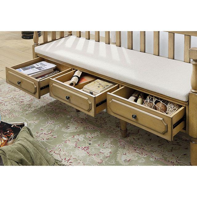 Ballinasloe Bench - U&U Home Budget Furniture (Carteret, NJ)