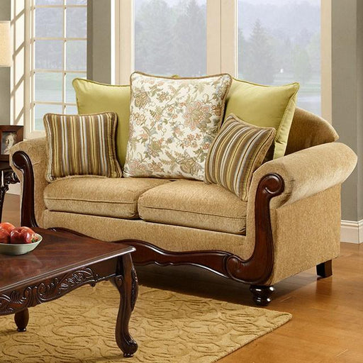 Banstead Love Seat - U&U Home Budget Furniture (Carteret, NJ)